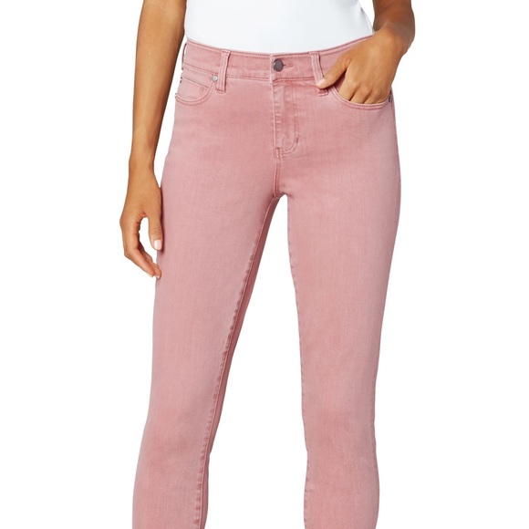 NWT Liverpool Abby Skinny Ankle in Mauve Blush Size 4/27 - Picture 1 of 13